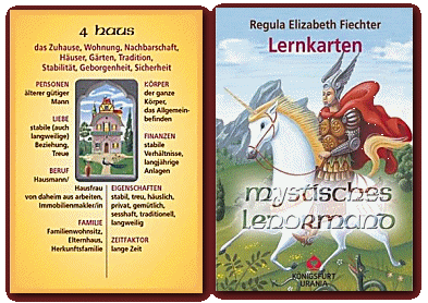 MYSTISCHES LENORMAND LERNKARTEN Regula Fiechter jetzt bei Amazon bestellen